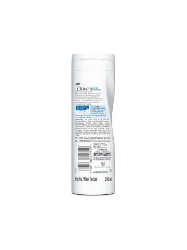 Dove Essential Nourishment Body Lotion Deep Care Complex 250 ml
