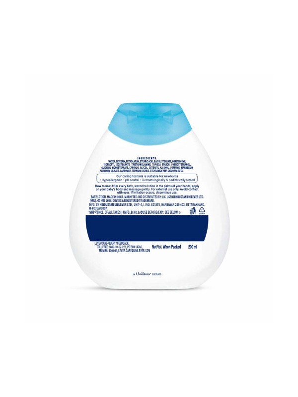Dove Baby Rich Moisture Nourishing Lotion 200ml