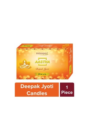 Patanjali Aastha Pooja Deepak Jyoti Candle