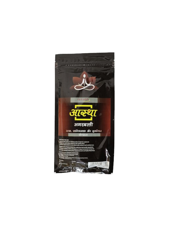 Patanjali Aastha Agarbatti Sandal 110 sticks