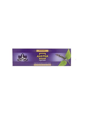Patanjali Aastha Agarbatti Patchouli 110 sticks