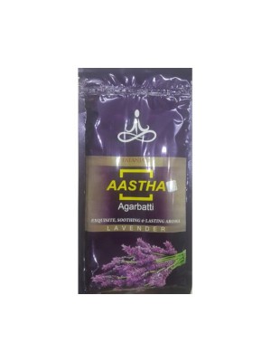 Patanjali Aastha Agarbatti Lavender 110 sticks