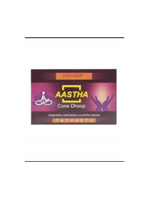 Patanjali Aastha 12 Cone Dhoop - Tathastu