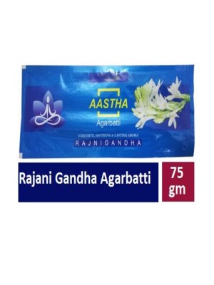 Patanjali Aastha Agarbatti Rajnigandha 75 g