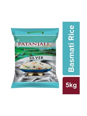 Patanjali Basmati Rice Silver 5Kg