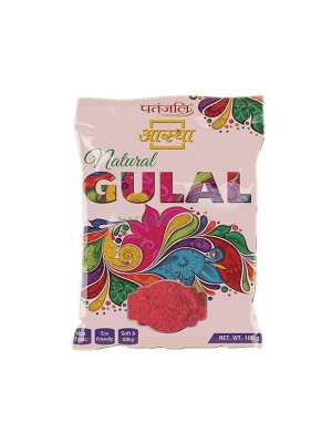 Patanjali Aastha Gulal - Red