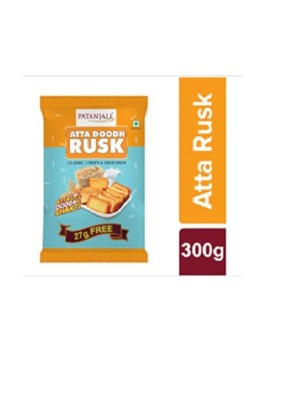 Patanjali Atta Doodh Rusk 300 gm