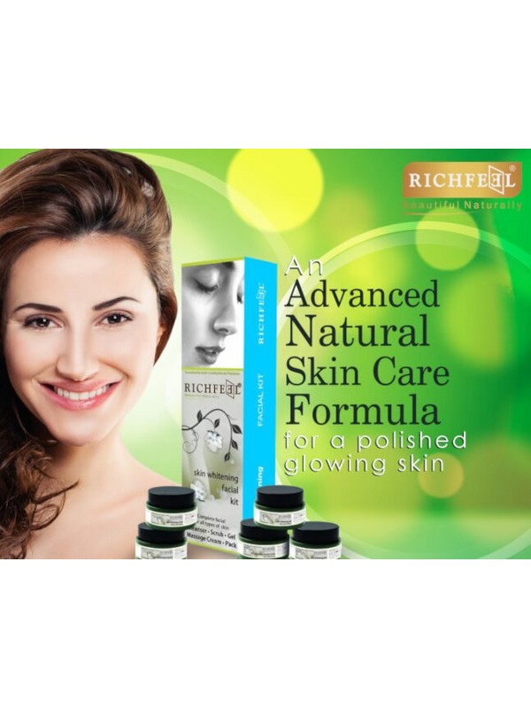 Richfeel Skin Whitening Facial Kit (5*6 gms) 30 gm