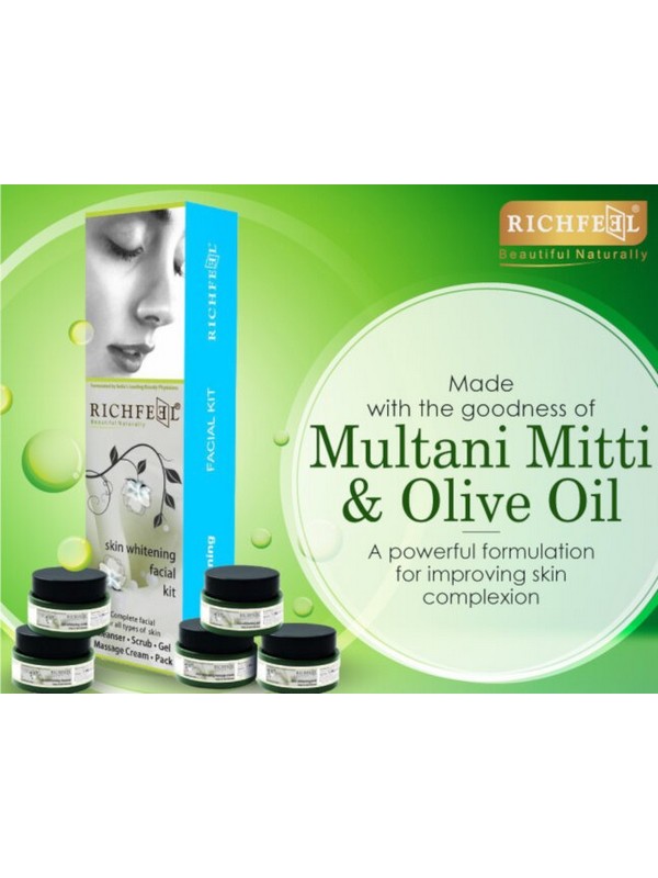 Richfeel Skin Whitening Facial Kit (5*6 gms) 30 gm