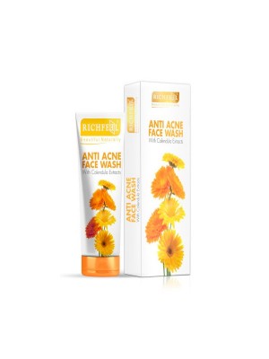 Richfeel Anti Acne Face Wash With Calendula Extracts 100 gm