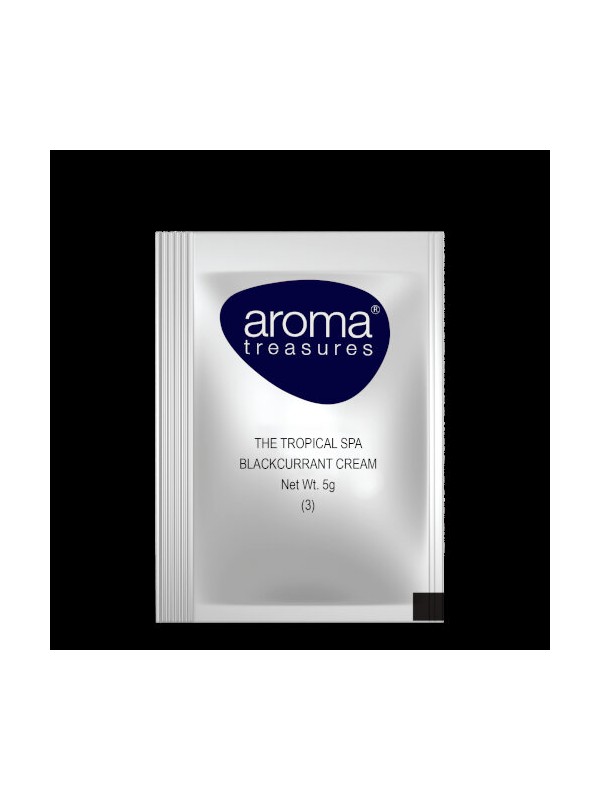 Aroma Treasures Blackcurrant Single Time Use Facial Kit - Face Wash Scrub Moisturising Cream Face Gel & Face Mask