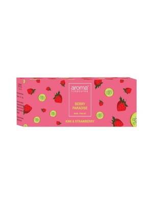 Aroma Treasures Berry Paradise Mani-Pedi Kit - 87 gm with Kiwi And Strawberry