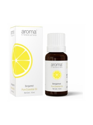 Aroma Treasures Bergamot Essentail Oil 100% Pure & Natural 10ml