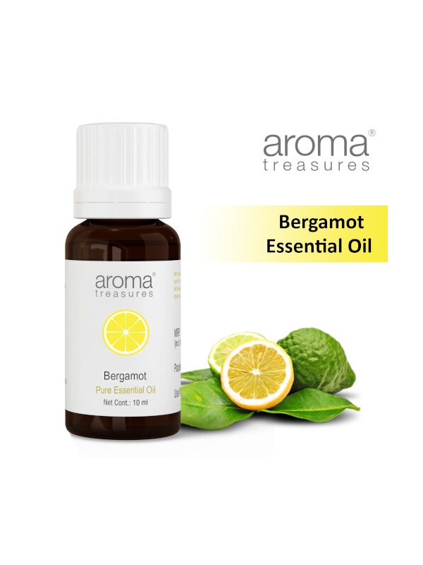 Aroma Treasures Bergamot Essentail Oil 100% Pure & Natural 10ml