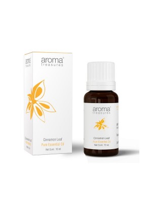 Aroma Treasures Cinnamon Leaf Essential Oil 100% Pure & Natural - 10ml