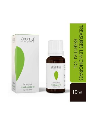 Aroma Treasures Lemon Grass Essential Oil100% Pure & Natural - 10 ml