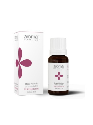 Aroma Treasures Mogra Absolute Essential Oil 100% Pure & Natural 5 ml