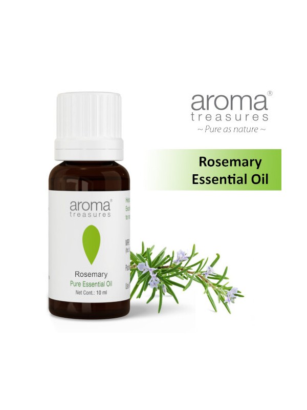 Aroma Treasures Rosemary Essential Oil 100% Pure & Natural 10 ml