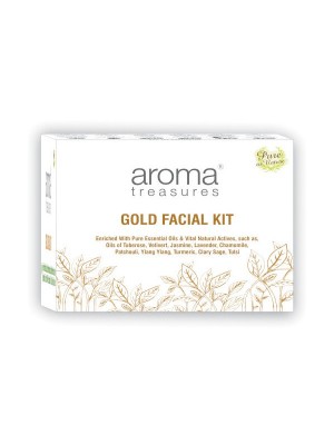 Aroma Treasures Golden Glow Kit Single Time Use - 30 gm