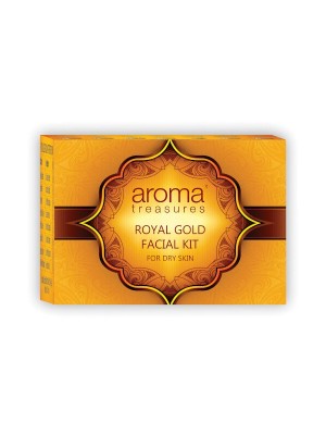 Aroma Treasures Royal Gold Facial Kit for Dry Skin 225 gm