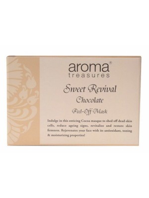 Aroma Treasures Sweet Revival Chocolate Peel Off Mask (Pack Of 3) 90 gm