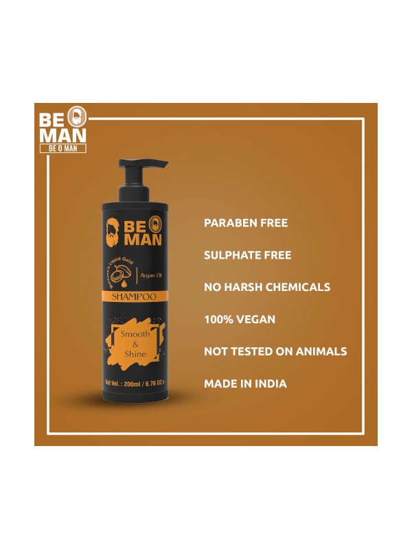 Be O Man Argan Shampoo 200ml