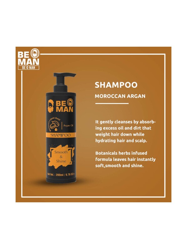 Be O Man Argan Shampoo 200ml