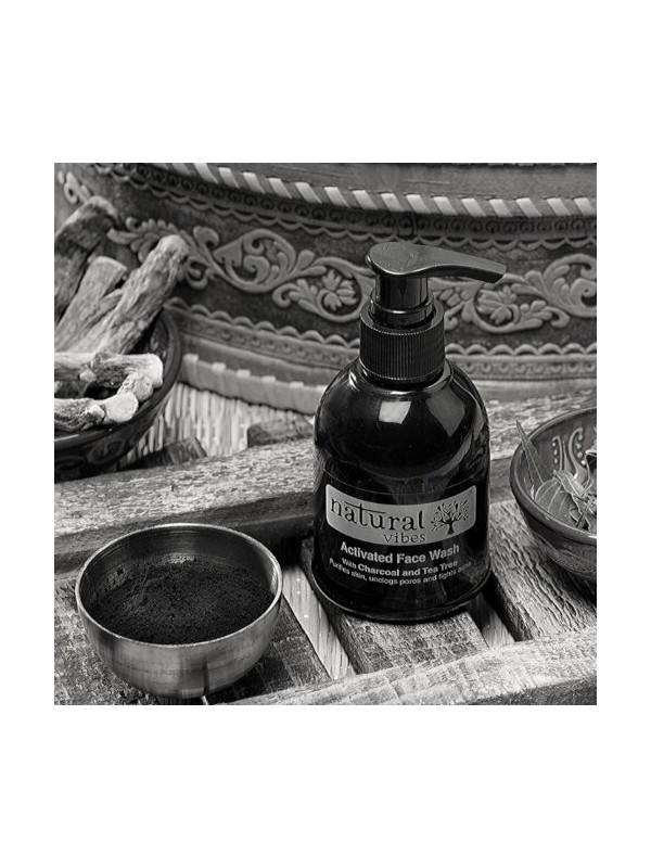 Natural Vibes Charcoal Face Wash 150ml