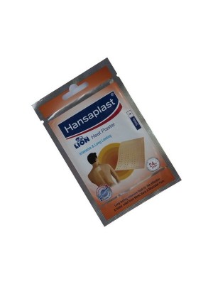 Hansaplast Lion Heat Plaster 4'S Sheets 