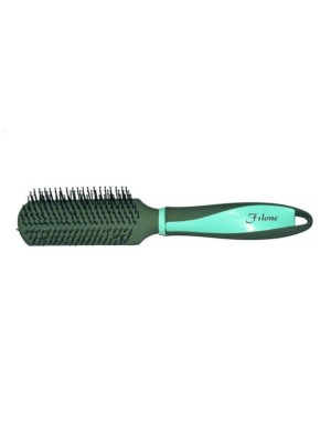 Filone Flat Hair Brush Grey And Blue 9543Gb