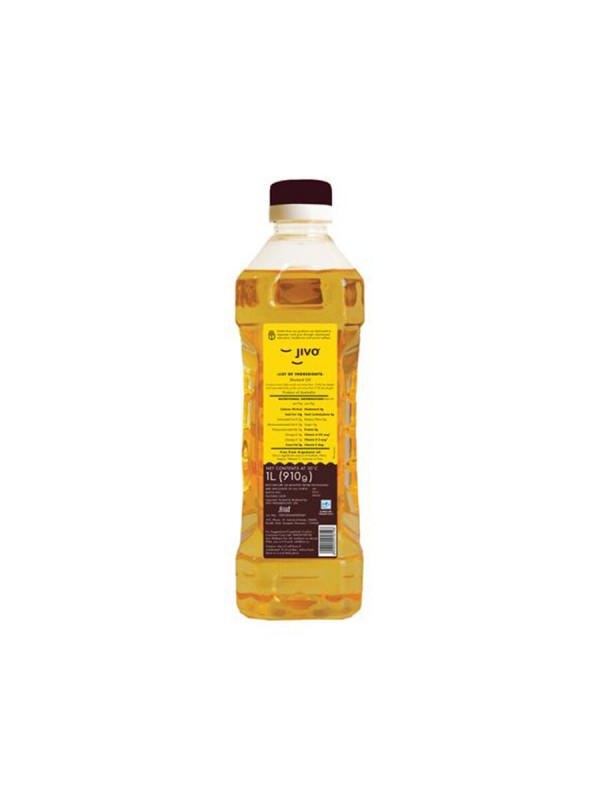 Jivo Kachi Ghani Mustard Oil 1L