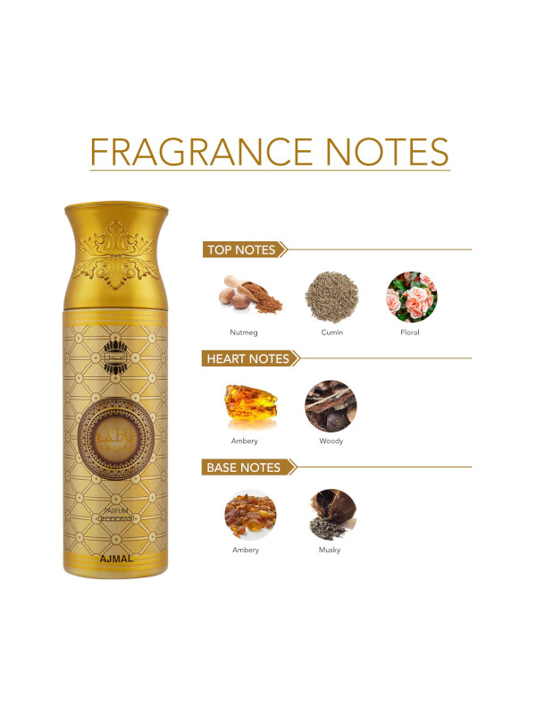 Ajmal Aatifa Perfume Deodorant 200ml - Unisex
