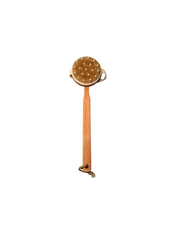 Filone Bristle Bath Brush With Massager Brown Bs05