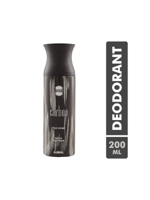 Ajmal Carbon Perfume Deodorant 200ml for Men