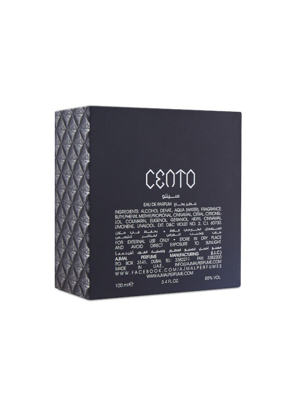 Ajmal Cento Edp 100ml Oriental Perfume for Men