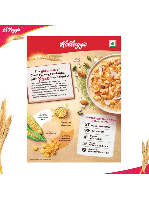 Kellogg's Thandai Badam Corn Flakes 280 gm
