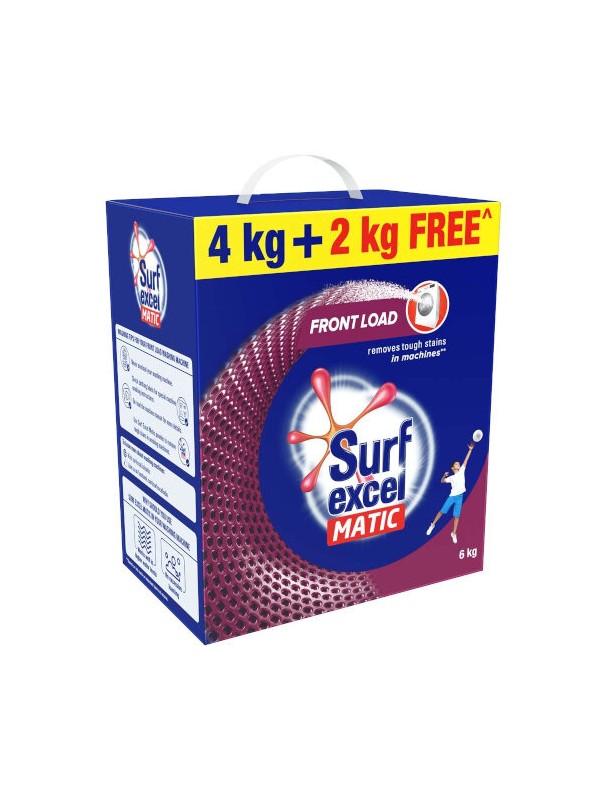 Surf Excel Matic Front Load Detergent Powder 6kg