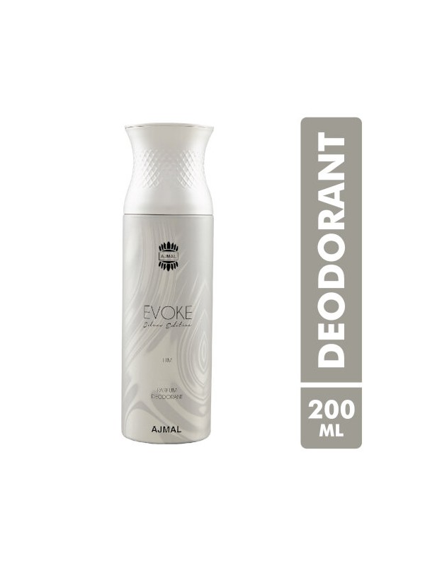 Ajmal Evoke Silver Edition Perfume Deodorant 200ml for Men