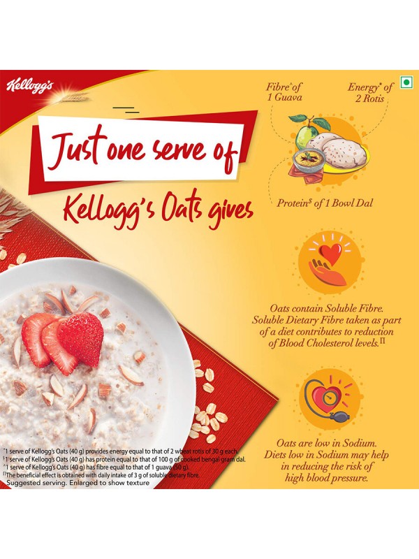 Kellogg's Oats Trusted by Nutritionists 1.5kg