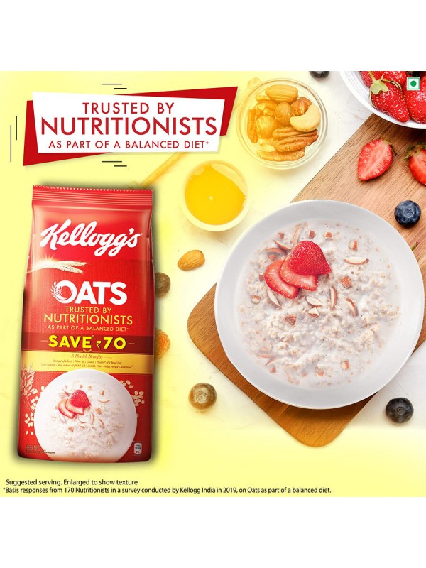 Kellogg's Oats Trusted by Nutritionists 1.5kg