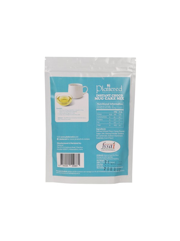 Plattered Instant Choco Mug Cake Mix 315 gm