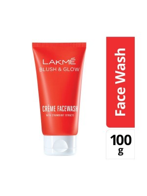 Lakme Strawberry Cream Facewash 100gm