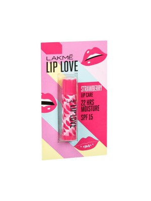 Lakme Lip Love Chapstick Strawberry Lip Balm