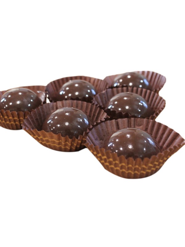 Plant Power Premium Dark Chocolate Truffles 416 gm (4 Plain Dark + 4 Almond)
