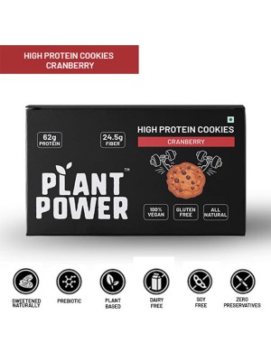 Plant Power Protein Cranberry Cookies -250 gm