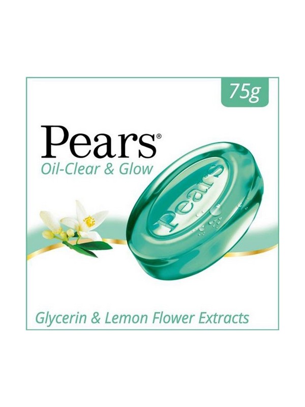 Pears Oil Clear & Glow Soap Bar 75 gm