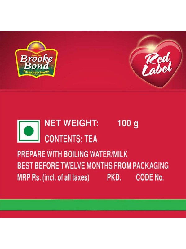 Red Label Brooke Bond Tea 100 gm