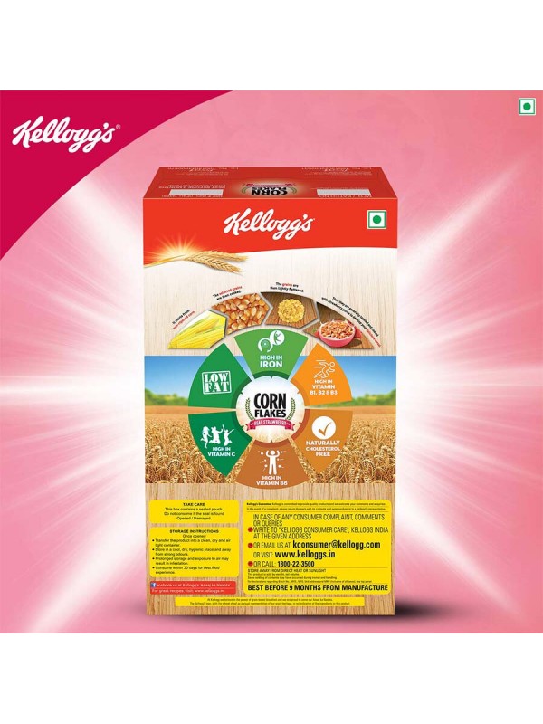Kellogg's Cornflakes Real Strawberry 575 gm
