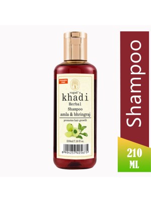 Vagad's Khadi Amla & Bhringraj Shampoo 210 ml