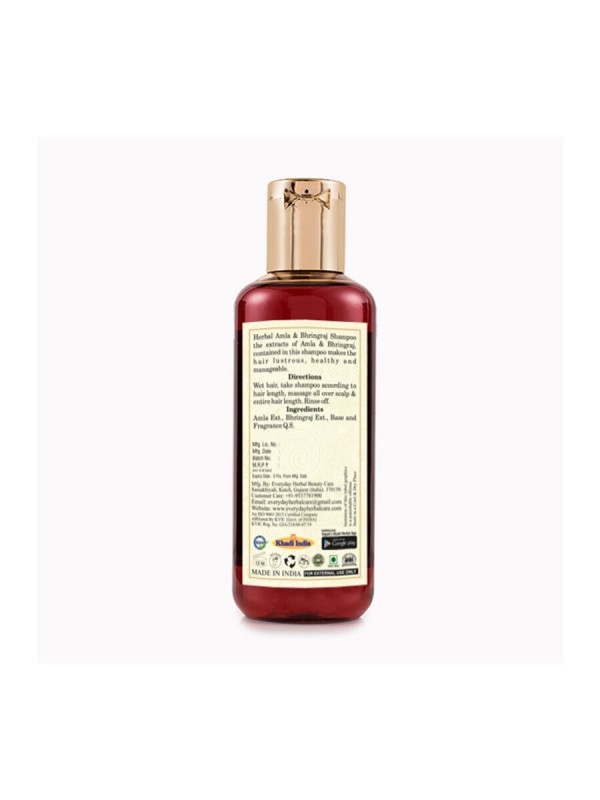 Vagad's Khadi Amla & Bhringraj Shampoo 210 ml